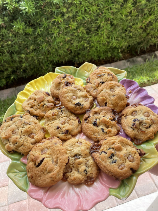 Caramel Cranberry Nut Cookie