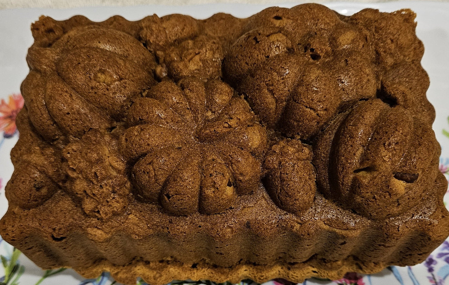 Pumpkin Pecan Loaf Cake